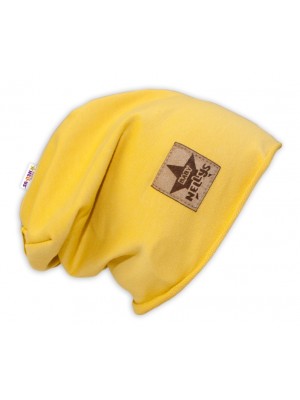 Bavlnená čiapočka Baby Nellys ® - žltá