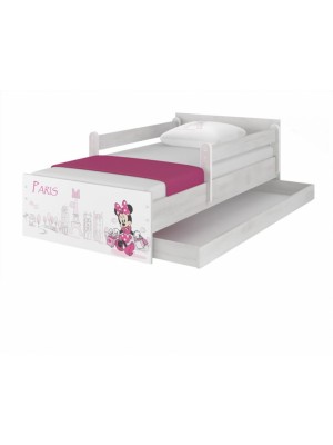 BabyBoo Detská postel Disney - MAX Miniie Paris 160 x 80 cm