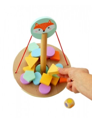 Adam Toys Balančná hra s tvarmi - líška