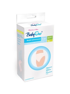 BabyOno Popôrodné nohavičky - 5ks v balení