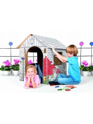 Detský zahradný kartónový domček Tektorado