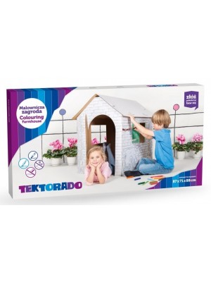 Detský zahradný kartónový domček Tektorado