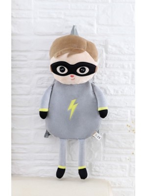 Dětský batôžtek Metoo - Super Boy - šedý