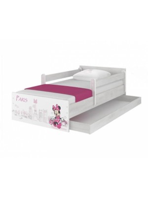BabyBoo Detská junior posteľ Disney 180x90cm - Minnie Paris