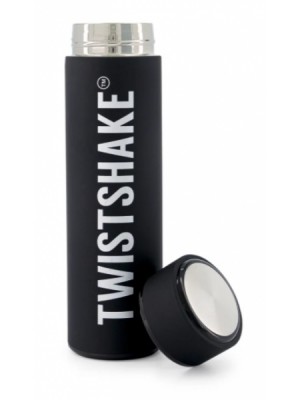 Termoska Twistshake Hot or Cold, 420 ml, čierna