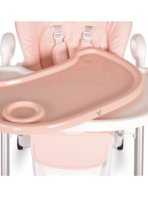 Cangaroo Detská jedálenská stolička Brunch - ružová, BMC22