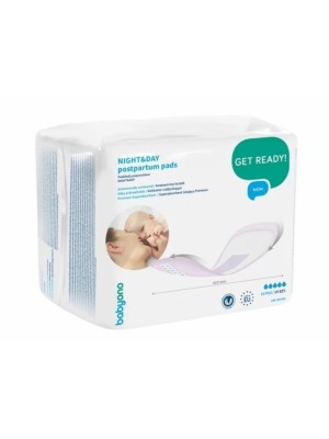 BabyOno Anatomické popôrodné vložky Comfort - 15 ks