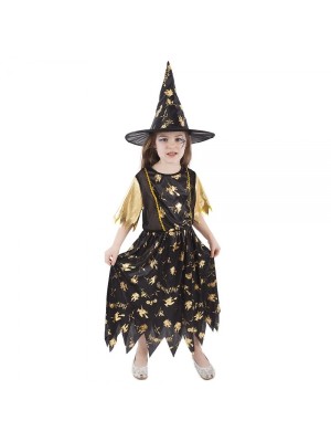 Detský kostým čarodejnice/Halloween (M)