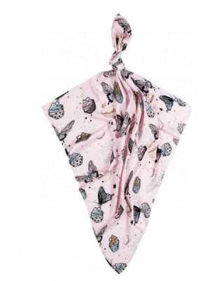 Baby Nellys Bambusová plienka Lux - Muffin, 75 x 75 cm, ružová