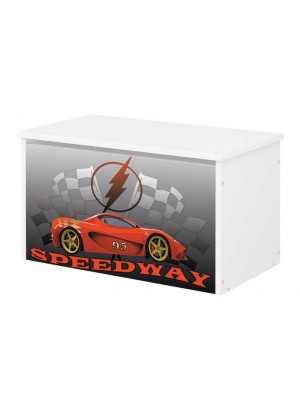 Babyboo Box na hračky s motívom Formula F1