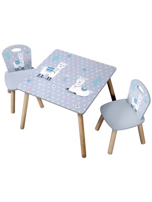 Kesper Detský stôl so stoličkami Lama