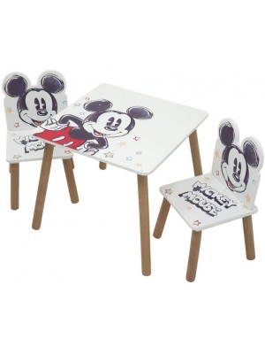Arditex Detský stôl so stoličkami Mickey Mouse