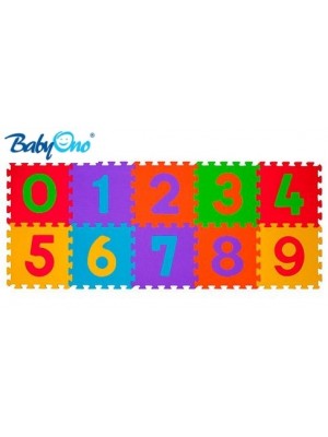 BabyOno Penové puzzle - Čísla - 10ks