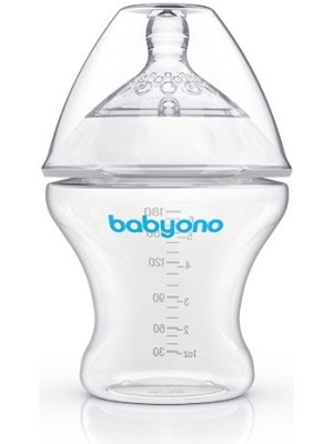 BabyOno Antikoliková fľaša Natural - 180 ml